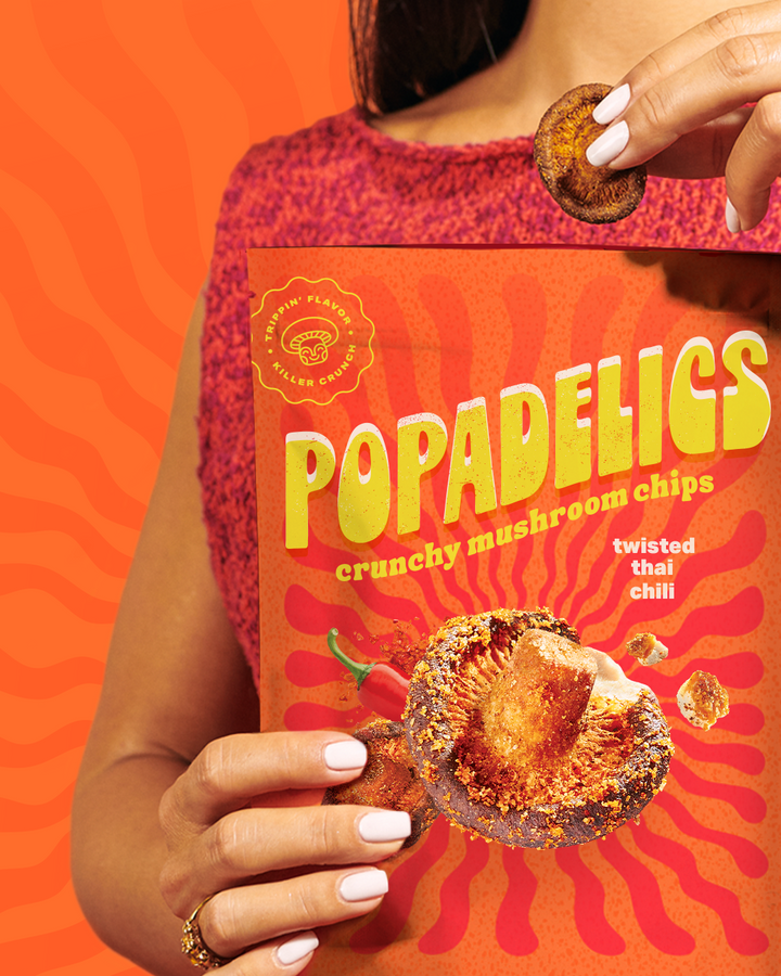 trippin' flavor. killer crunch.